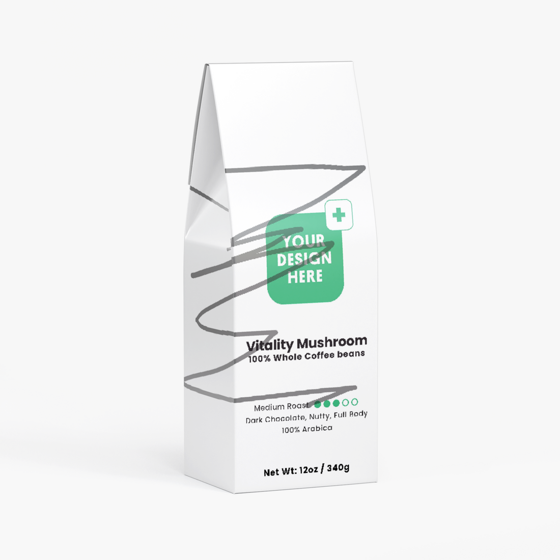Vitality Mushroom Coffee (Medium Roast)